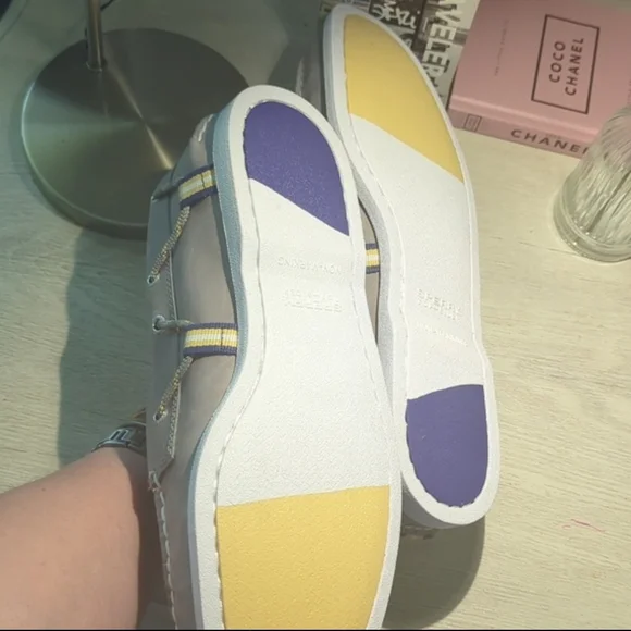 New In Box Sperry Webbing Sport Boat Shoes - Picture 9 of 10